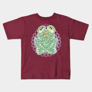 Creature From the Psychedelic Lagoon Kids T-Shirt